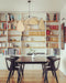 Screen Cannage Suspension Rattan Petal Pendant Lamp - Simprolos
