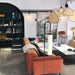 Screen Cannage Suspension Rattan Petal Pendant Lamp - Simprolos