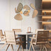 Screen Cannage Suspension Rattan Petal Pendant Lamp - Simprolos