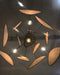 Screen Cannage Suspension Rattan Petal Pendant Lamp - Simprolos