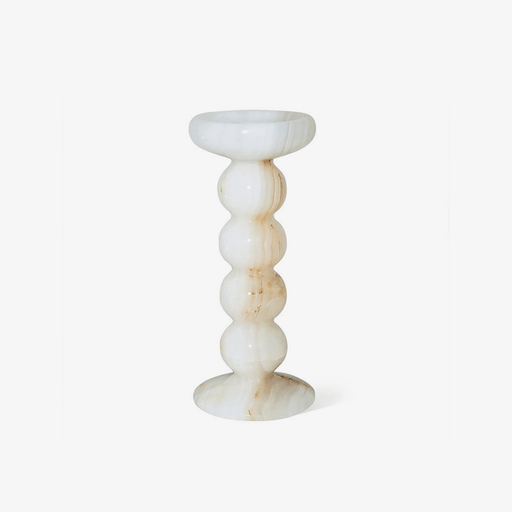 Sculpted Jade Candle Holder - Simprolos