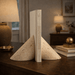 Sculpted Marble Bookends - Simprolos