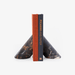 Sculpted Marble Bookends - Simprolos