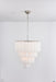Serava Cascade Glass Chandelier - Simprolos
