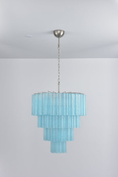Serava Cascade Glass Chandelier - Simprolos