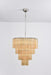 Serava Cascade Glass Chandelier - Simprolos