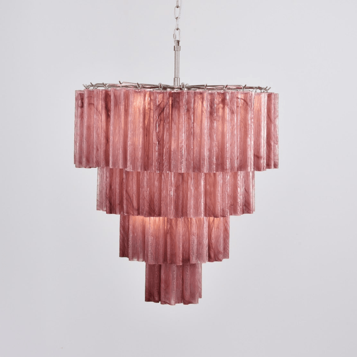Serava Cascade Glass Chandelier - Simprolos