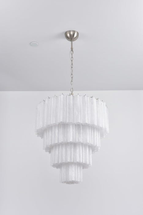 Serava Cascade Glass Chandelier - Simprolos