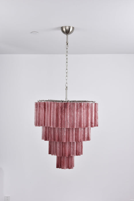Serava Cascade Glass Chandelier - Simprolos