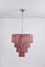 Serava Cascade Glass Chandelier - Simprolos
