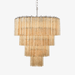 Serava Cascade Glass Chandelier - Simprolos