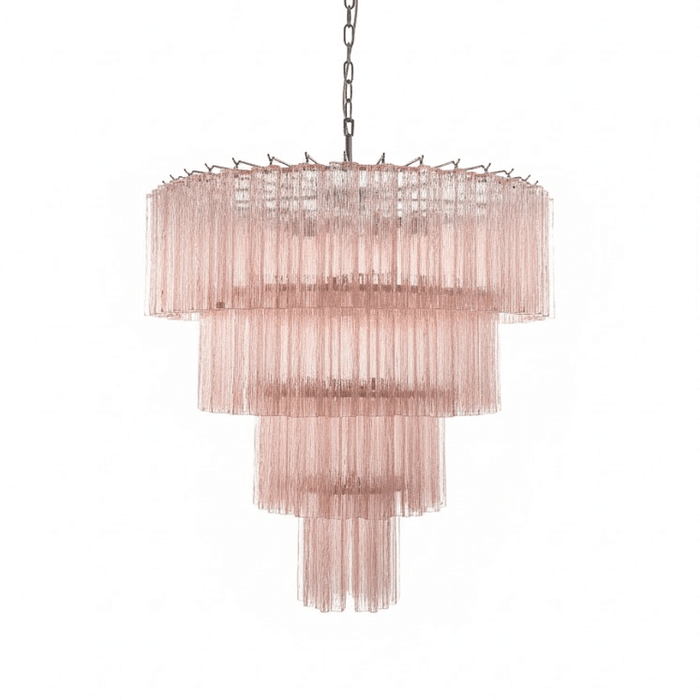 Serava Cascade Glass Chandelier - Simprolos