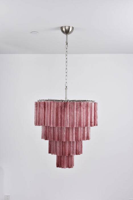 Serava Cascade Glass Chandelier - Simprolos