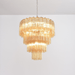 Serava Cascade Glass Chandelier - Simprolos