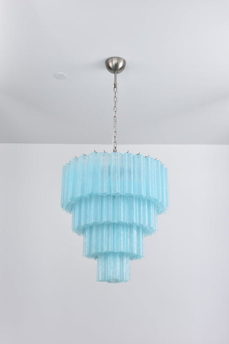 Serava Cascade Glass Chandelier - Simprolos