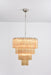 Serava Cascade Glass Chandelier - Simprolos