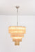 Serava Cascade Glass Chandelier - Simprolos