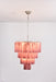 Serava Cascade Glass Chandelier - Simprolos