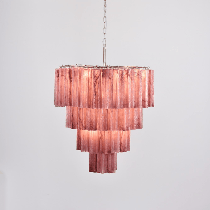Serava Cascade Glass Chandelier - Simprolos