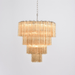 Serava Cascade Glass Chandelier - Simprolos