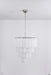 Serava Cascade Glass Chandelier - Simprolos