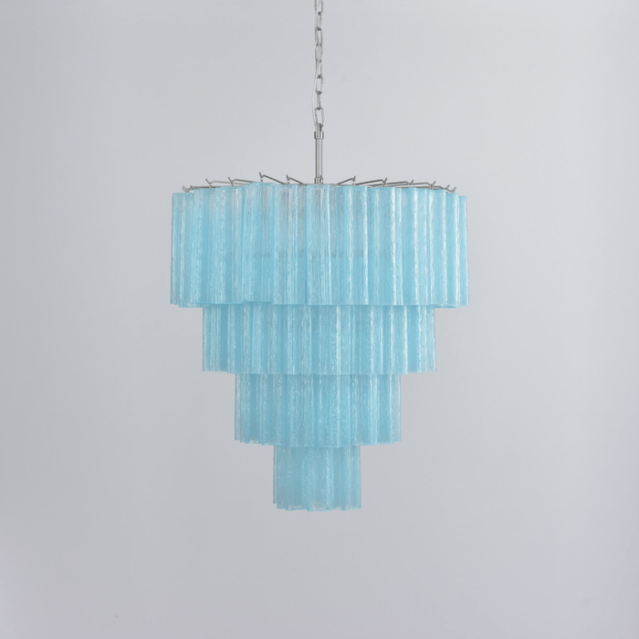 Serava Cascade Glass Chandelier - Simprolos