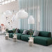 Serica Trio Silk Collection Pendant Lamp - Simprolos