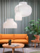 Serica Trio Silk Collection Pendant Lamp - Simprolos