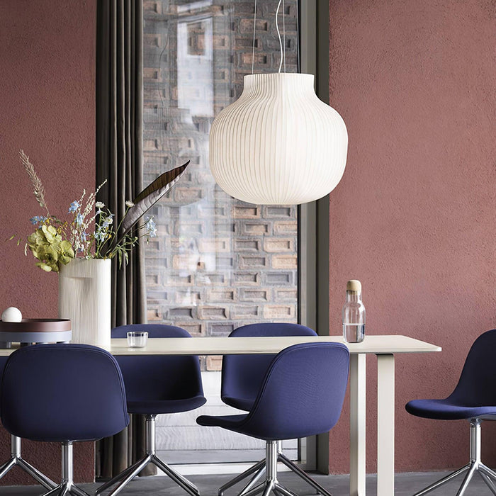Serica Trio Silk Collection Pendant Lamp - Simprolos