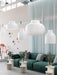 Serica Trio Silk Collection Pendant Lamp - Simprolos