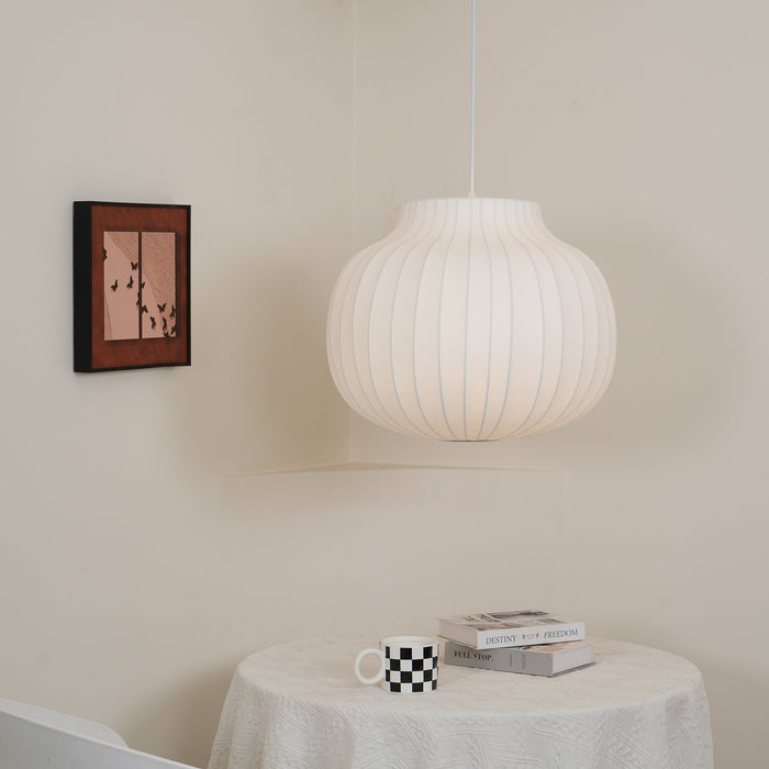 Serica Trio Silk Collection Pendant Lamp - Simprolos