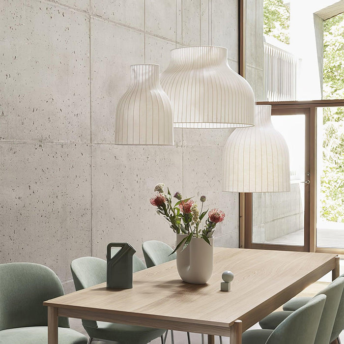 Serica Trio Silk Collection Pendant Lamp - Simprolos