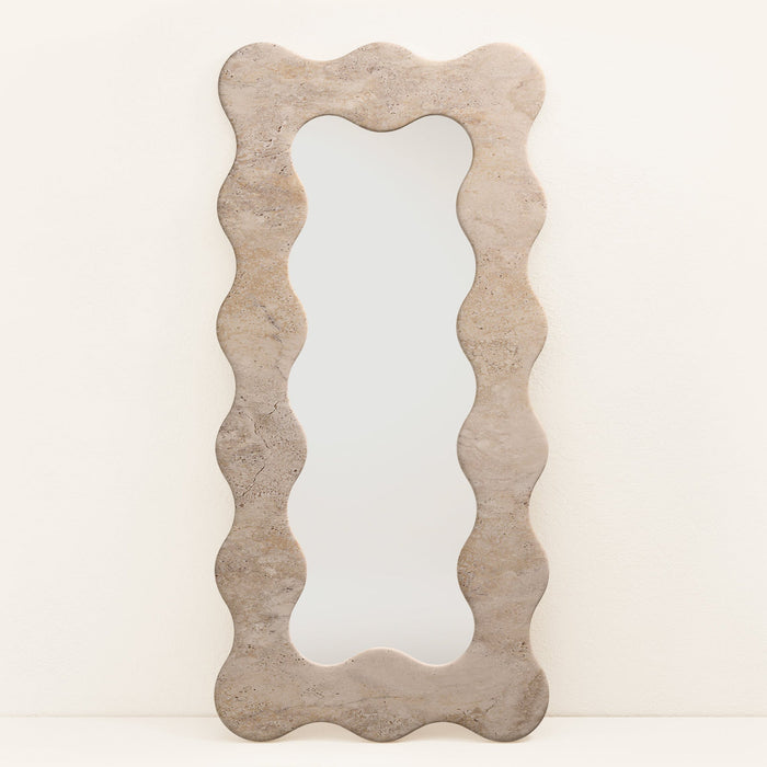 Serpentine Vert Mirror Frame - Simprolos