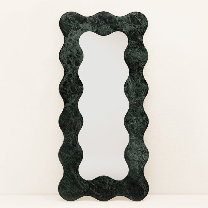 Serpentine Vert Mirror Frame - Simprolos
