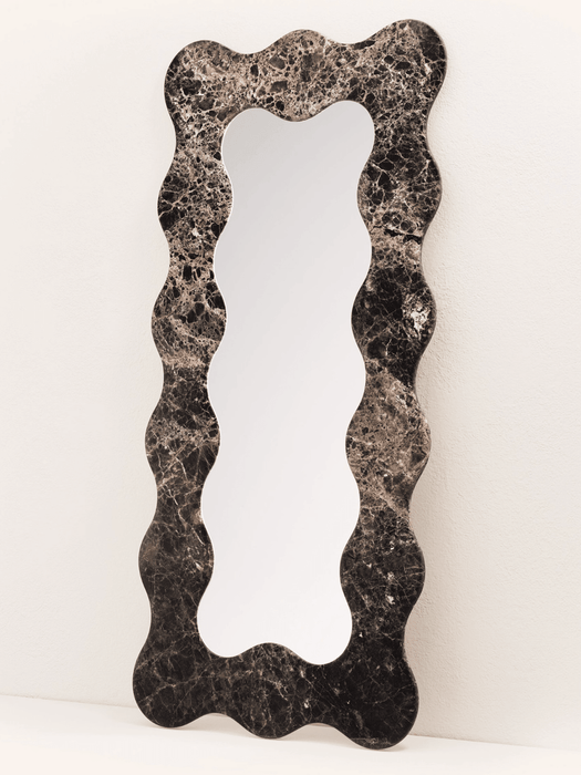 Serpentine Vert Mirror Frame - Simprolos
