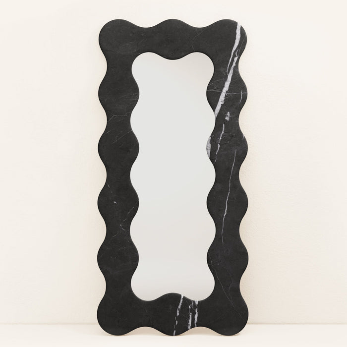 Serpentine Vert Mirror Frame - Simprolos