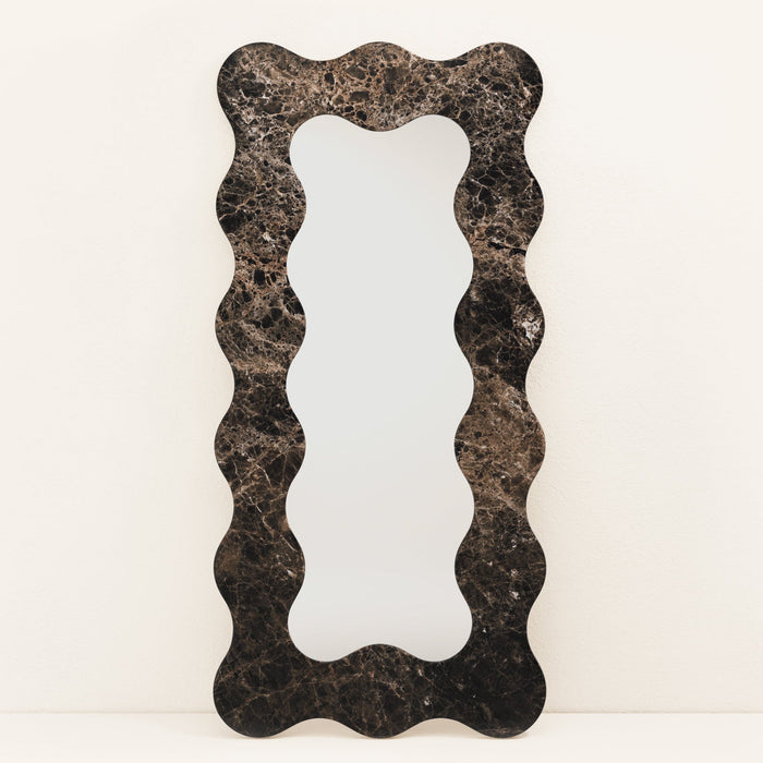 Serpentine Vert Mirror Frame - Simprolos