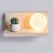 Shelf Travertine Sconce - Simprolos