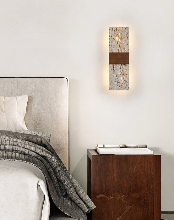 Siena Travertine Wall Light - Simprolos