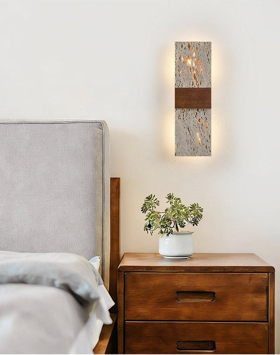 Siena Travertine Wall Light - Simprolos