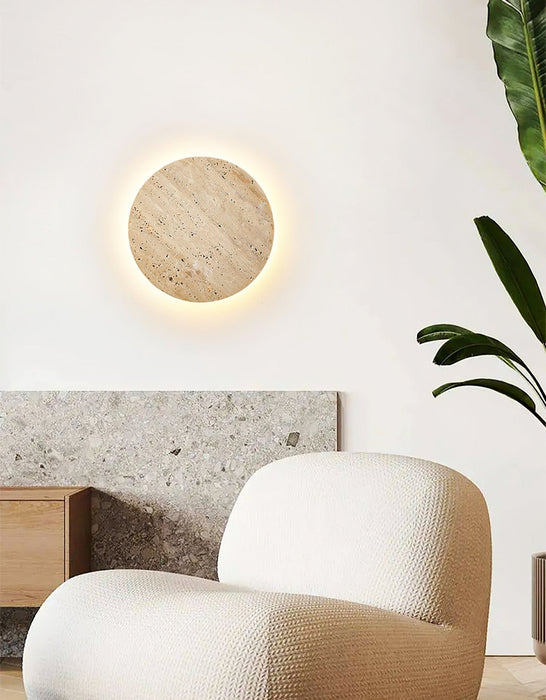 Siena Travertine Wall Light - Simprolos