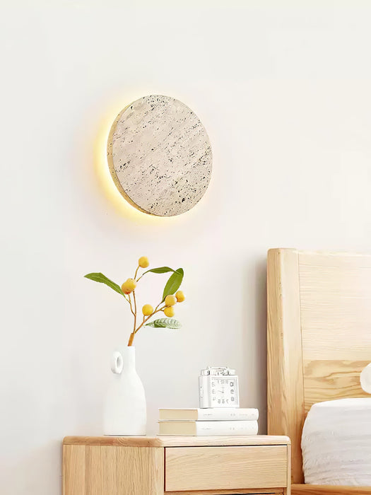 Siena Travertine Wall Light - Simprolos