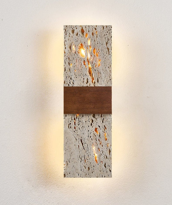 Siena Travertine Wall Light - Simprolos