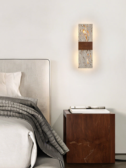 Siena Travertine Wall Light - Simprolos