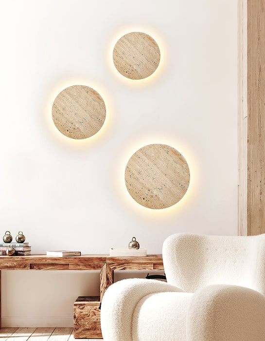 Siena Travertine Wall Light - Simprolos