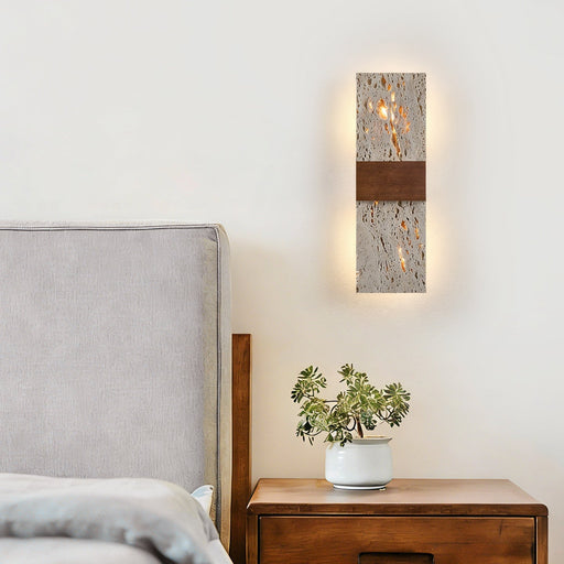 Siena Travertine Wall Light - Simprolos