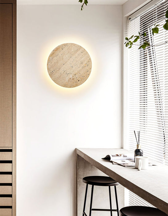 Siena Travertine Wall Light - Simprolos