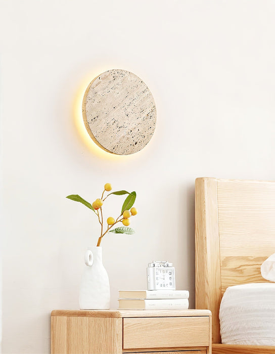Siena Travertine Wall Light - Simprolos