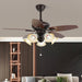 Sienna Breeze Ceiling Fan Light - Simprolos