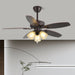 Sienna Breeze Ceiling Fan Light - Simprolos